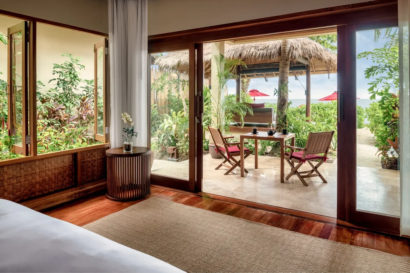 Ocean Garden Pool Suite exterior at Anantara Rasananda Koh Phangan Villas