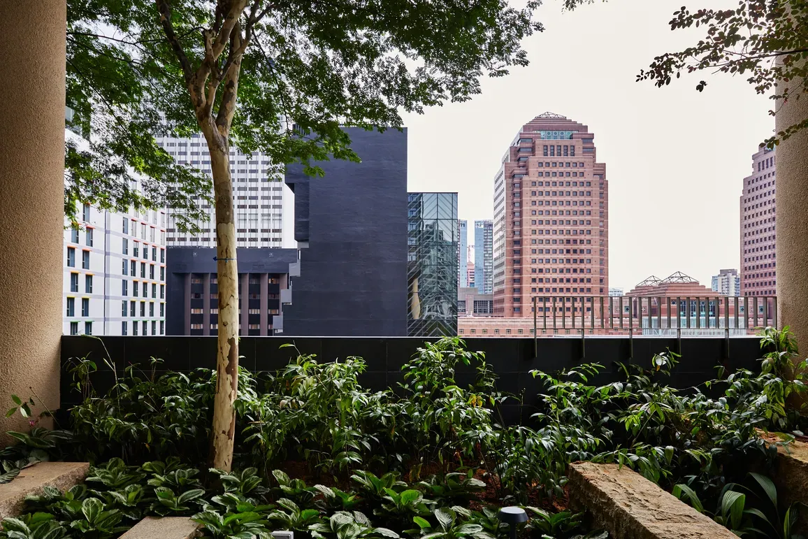 Skyline view from COMO Metropolitan Singapore