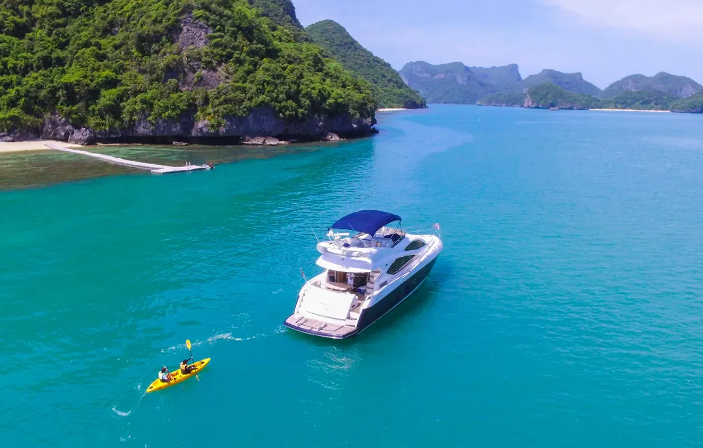Yacht excursion at Four Seasons Resort Koh Samui
