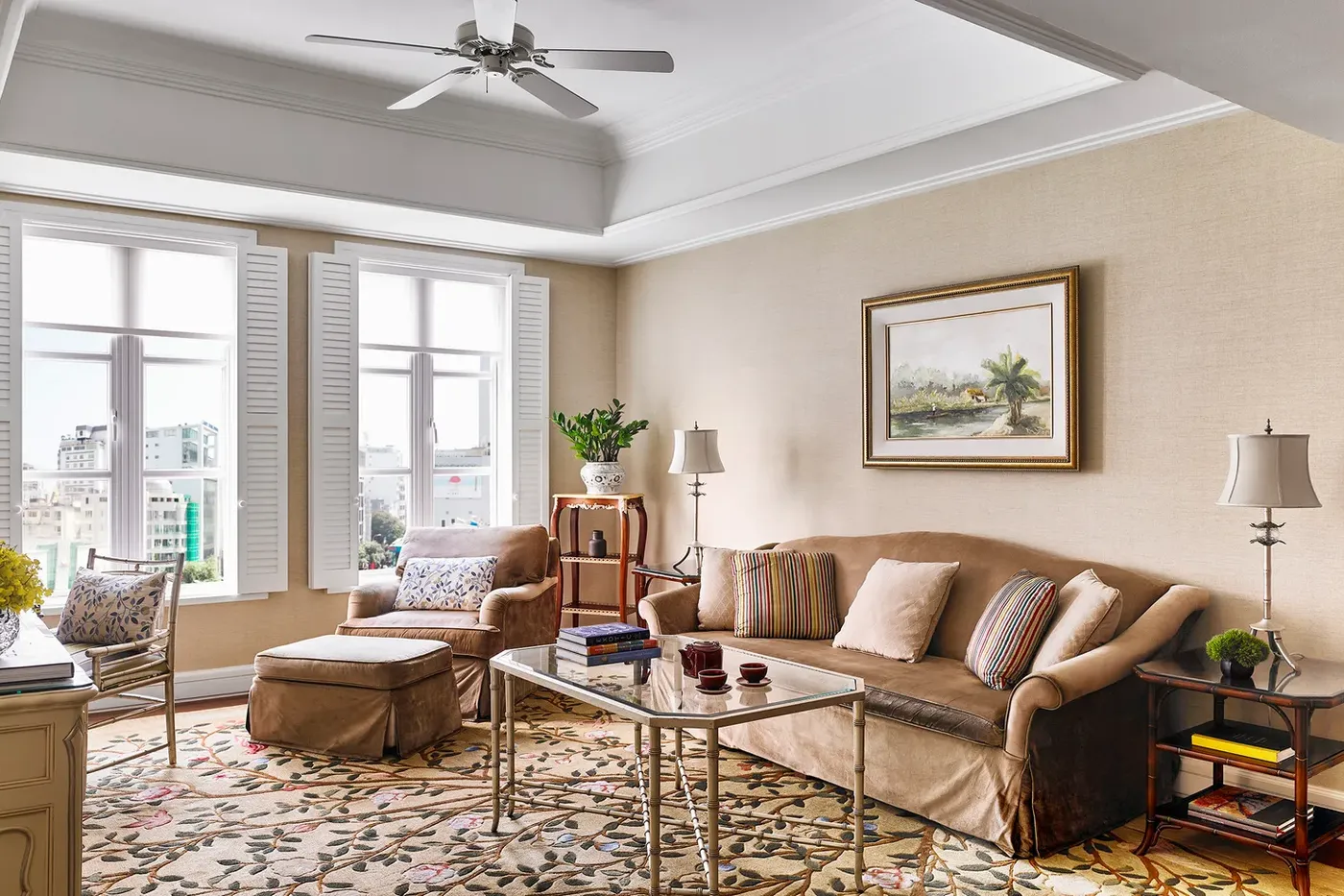 Living room suite at Park Hyatt Saigon, Vietnam