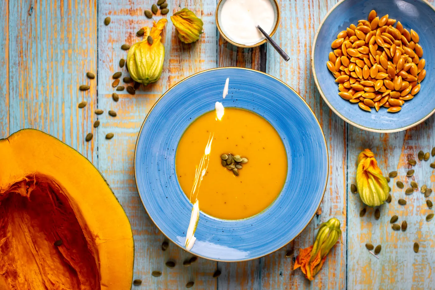 Restaurant food pumpkin soup for Bhutan Spirit Sanctuary, Paro: Is Bhutan’s Wellness-Inclusive Retreat Worth It?.
