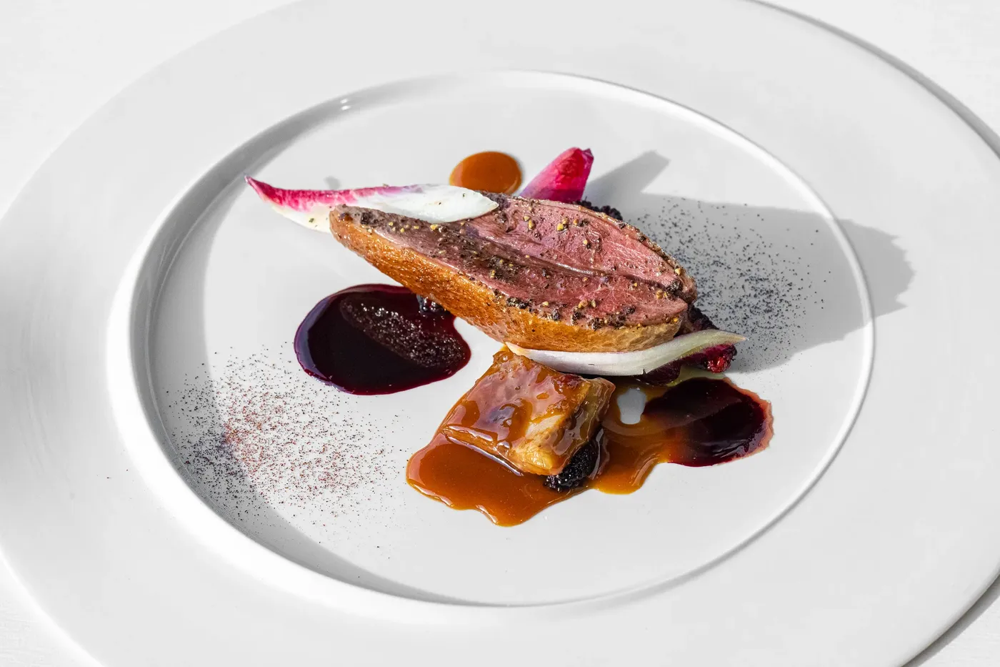 4Colvert duck for Capella Bangkok Dining Experiences: Côte, Phra Nakhon, Stella & Tea Lounge.