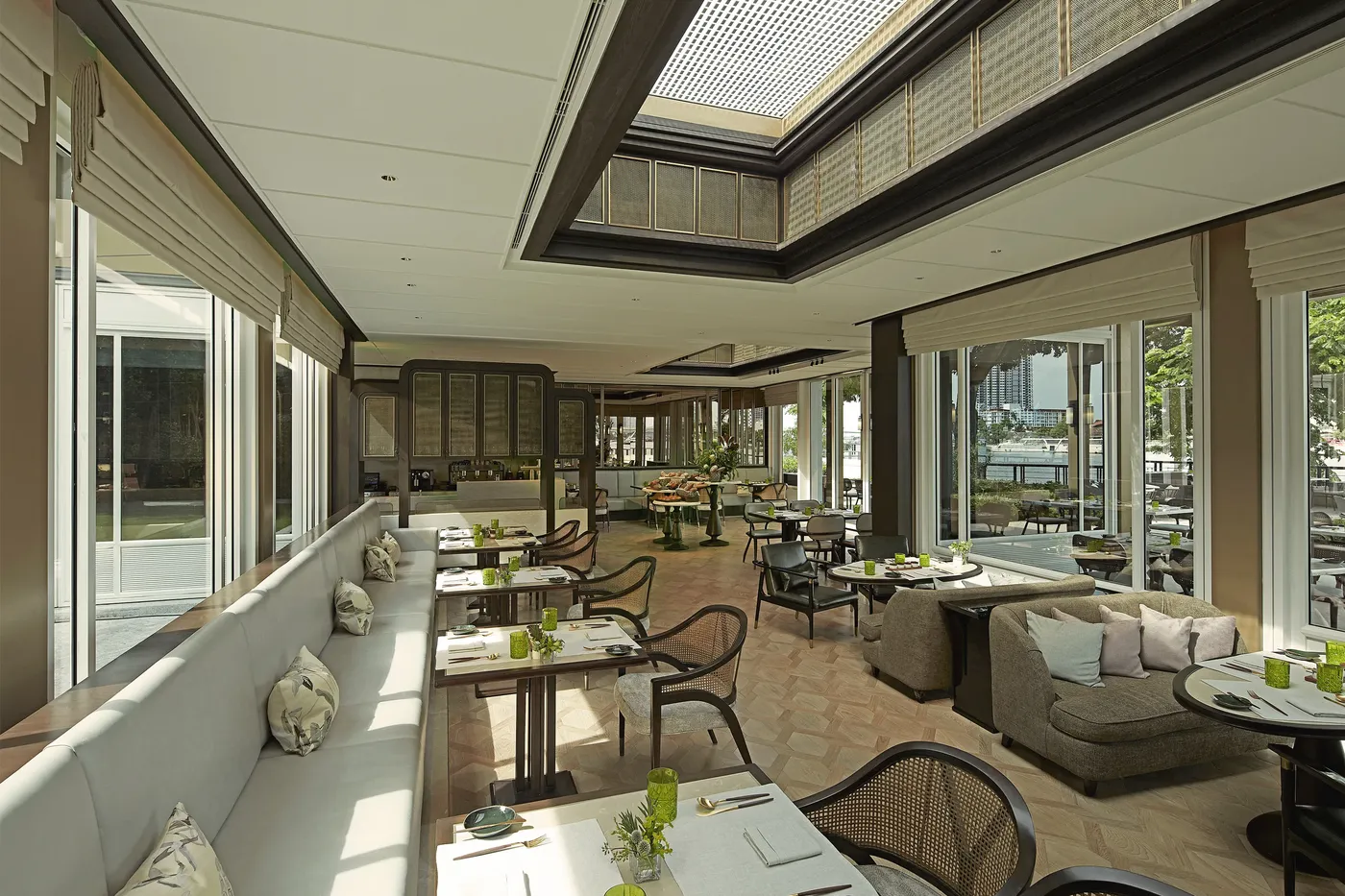 Capella Bangkok Phra Nakhon 02 for Capella Bangkok Dining Experiences: Côte, Phra Nakhon, Stella & Tea Lounge.