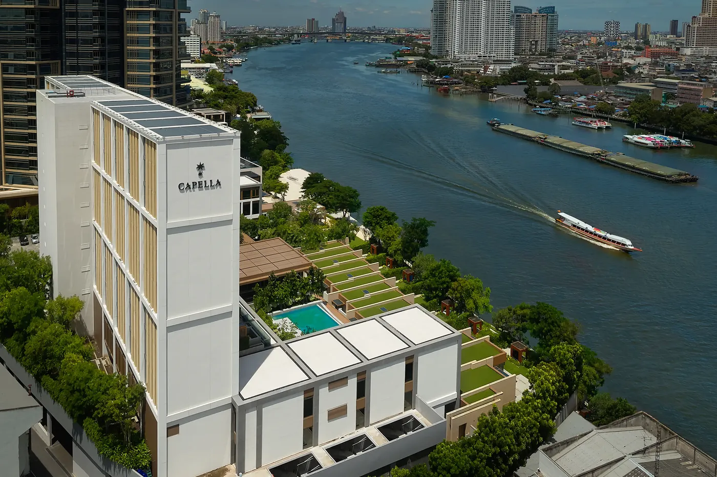 Capella Bangkok Facade Exterior 02 for Capella Bangkok Review: When the Chao Phraya’s Most Intimate Luxury Hotel Is Worth It.